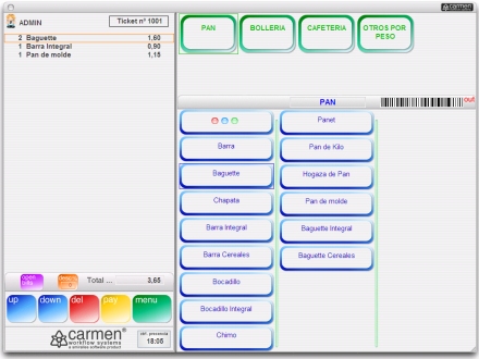 carmen facturas de cliente