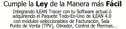 Cumple la ley de la manera más fácil con el Software Tactil de Trazabilidad ilEAN Tracer 4.0