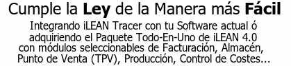 Cumple la ley de la manera más fácil con el Software Tactil de Trazabilidad ilEAN Tracer 4.0